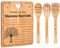 Regalo Mamma, Regalo Mamma Compleanno, Idee Regalo per la Mamma, Tagliere in Bambù con Utensili da Cucina, Ricetta Speciale della Mamma in Italiano, 4 Pezzi.
