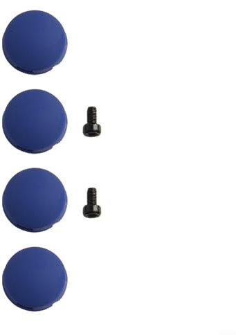 Practical Doorbell Button Solutions with 4 Silicone Covers and 2 Metal Screws For Use with Ring Pro