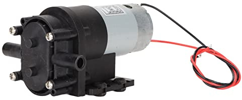 Brushed Motor Fish Tank Water Pump, 3L/ Flow, 2.0KG Pressure – Compact, High-Pressure Inline Aquarium Pump for Fountains & Solar Water Circulation