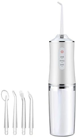 Revitalio HydroClean Munddusche Kabellos – Tragbare Elektrische Zahnreiniger mit 3 Modi, 220ML IPX7 Wassertank, Ideal für Zahnzwischenräume
