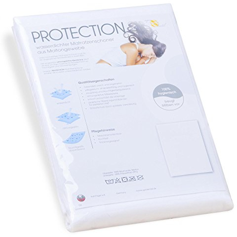 aqua-textil Protection Matratzenschoner 70 x 140 cm Baumwolle Matratzenauflage wasserdicht Molton Unterbett Bettauflage