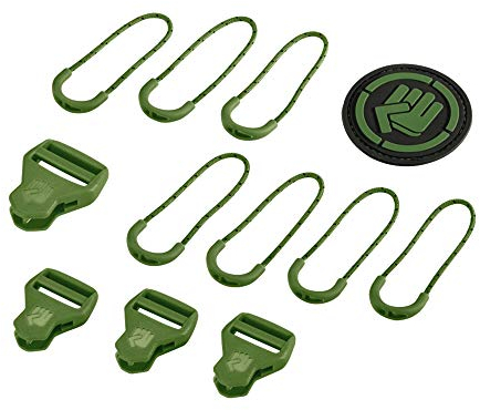coocazoo MatchPatch Classic Artichoke Green, grün, Zubehör-Set um Rucksäcke selbst zu gestalten, austauschbar