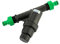 Wasserfilter 125 micron mit Druckminderer 1.0 bar und Hahnanschluss für die Gartenbewässerung mit CS Perlschlauch/Gartenschlauch