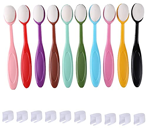 Lot de 10 pinceaux de mélange de papier pour travaux manuels, fond de fond, scrapbooking, cartes de fond, pochoirs, découpes, fabrication de cartes, estampage, outils d'artisanat