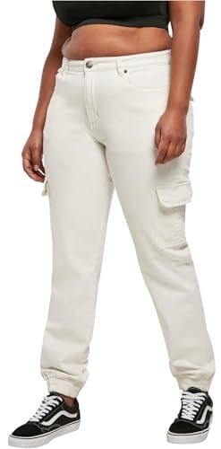 Urban Classics Damen Ladies Organic Stretch Denim Cargo Pants
