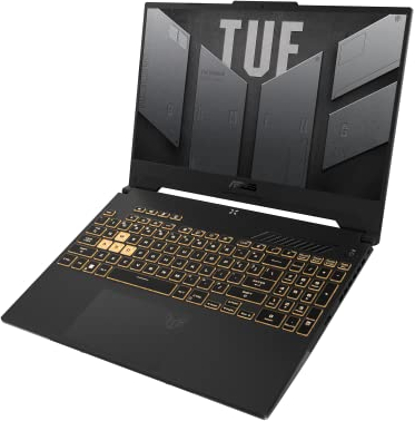 ASUS TUF Gaming A15 (2022), pantalla FHD de 15.6 pulgadas 300Hz, CPU AMD Ryzen 7 6800H, GPU GeForce RTX 3060, 16 GB DDR5 RAM, SSD PCIe 512 GB, Wi-Fi 6, Windows 11 Home, Mecha Gray, FA507RM-ES73
