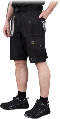 Men's Shorts Summer Work Shorts Work Trousers Short Work Trousers with 6 Pockets Men's Shorts Men Pants Short Summer Trousers Men in 4 Colours & 6 Sizes Size: S-3XL