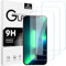 Whioltl 3 Piezas Protector de Pantalla Compatible con iPhone 13/13 Pro 6,1 Pulgadas, Cristal Templado para iPhone 13/13 Pro, Antiarañazos