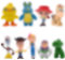 Mini Figuren Set Miotlsy 9pcs Cartoon Cake Tortenfiguren, MiniFiguren Tortendeko Geburtstags Party liefert Figures Woody, Buzz Lightyear, Jessie, Rex, and Aliens Cake Decoration Cake Topper