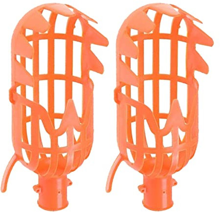 Hilai Outils de ramassage, Outil de cueilleurs de Fruits de 2 pcs Choisissez Facilement l'outil de Receveur de Fruits pour cueillir Un ramasseur Pratiques pour cueillir des Fruits Orange, Petit