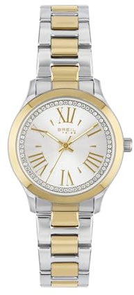 Breil Orologio DONNA ABBY quadrante MONO-COLORE ARGENTO movimento SOLO TEMPO - 3 LANCETTE QUARZO e BRACCIALE ACCIAIO COLORATO ARGENTO, ORO EW0653