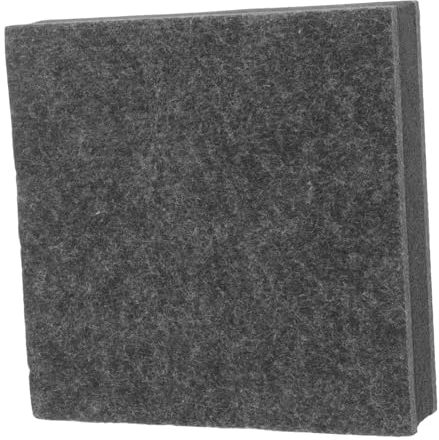 Abaodam Sound Absorbing Floor Speaker Stands Pads Subwoofer Stand Pad Sound Dampening Foam Subwoofer Pad Speakers Brackets Speaker Pad Bass Noise Reduction Pad