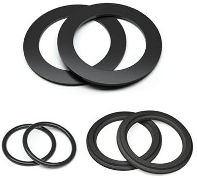 HSIXHAF 6 Pezzi Set di Rondelle in Gomma per O-Ring, Assortimento di Rondelle in Gomma per Filtro Grande per Valvole a Stantuffo per Piscina 10745, 10262, 10255