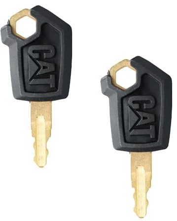 Joyan 2 Clés D'allumage de Rechange, 5P8500, Universelles Clés D'allumage de Remplacement, Jeu de Clés D'allumage, Clés pour Machines, pour Chargeur, Pelleteuse, Dozer, Camion, Équipement Lourd