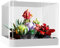 TRUSTFAR Le-Go Icons 10309 Présentoir en acrylique anti-poussière pour plantes grasses Modèle de blocs de construction Transparent avec lumière LED Compatible avec Le-go 10309 (sans modèle)