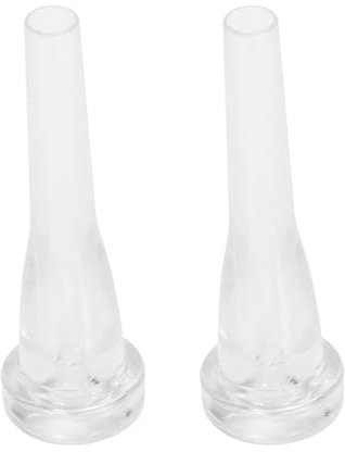 BLASHRD 2X ABS Trompetenmundstück 7C Größe für Anfänger Trompete Zubehörteile Oder Fingertrainingsgerät,