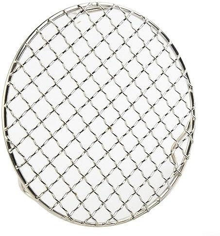Grille de cuisson ronde en acier inoxydable, grille de refroidissement à la vapeur, grille de rechange pour fumoir, granulés, gaz, charbon de bois, pour barbecue de camping (200 mm)