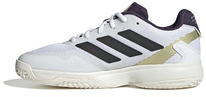 adidas Unisex Kinder Ubersonic Kids Tennis Shoes Tennisschuhe, FTWR White/core Black/Aurora Plum