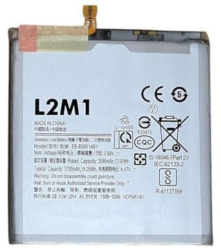 L2M1 Batteria EB-BS901ABY per Samsung Galaxy S22 SM-S901 SM-S901B SM-S901B/DS 3700mAh 14.35Wh 3.88V
