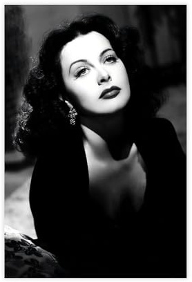 Poster auf Leinwand, Motiv: Schauspielerin Hedy Lamarr (8), Schlafzimmer, Dekoration, Landschaft, Büro, Raumdekoration, Geschenk, 40 x 60 cm