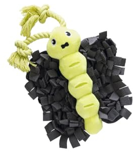 Beeztees Hide and Seek Schmetterling, Hundespielzeug, Plüsch -