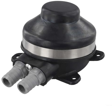 Tidgel Bomba de pie para ducha de camping, bomba de agua manual de plástico PE para RV para caravana, yate, baño, inodoro, bomba de pie al aire libre