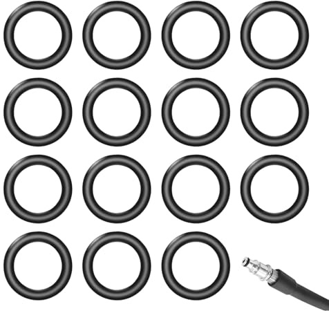 Lot de 15 joints pour nettoyeur haute pression, joints toriques pour pièces de rechange AQT, kit de joints pour raccord rapide, pistolet, lance et tuyau, accessoires de nettoyeur haute pression