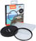 Rollei F:X Pro Rundfilter (82 mm, UV-Filter) Schraubfilter aus Gorilla®* Glas mit hoher Farbtreue und Reflexionsfreiheit, Size:58 mm