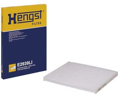 HENGST - Innenraumfilter E2939LI - Luftfilter für den Innenraum mit Pollenfilter - Filtert Staub & Pollen für Allergiker - Für saubere Luft im KFZ - Automotive Zubehör für Fahrzeuge