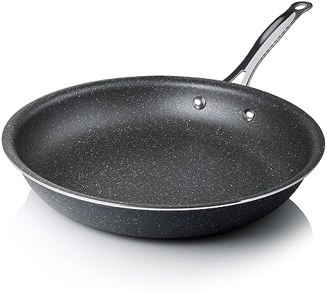 Granitestone Sartén antiadherente, sartén antiadherente de 11 pulgadas con revestimiento mineral y de diamante, sartén antiadherente duradera para cocinar