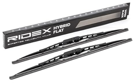RIDEX Scheibenwischer Set Wischerblätter Satz ohne Spoiler Frontscheibenwischer Vorne Wischblattausführung: Standard Länge 1: 480mm Länge 2: 480mm 298W0033