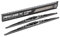 RIDEX Scheibenwischer Set Wischerblätter Satz ohne Spoiler Frontscheibenwischer Vorne Wischblattausführung: Standard Länge 1: 480mm Länge 2: 480mm 298W0033