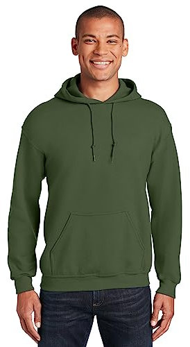 Gildan Fleece-Pullover für Herren, Stil G18500 - Gr�n - Large
