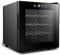 Wine Cooler Refrigerator, Free-standing Wine Cooler Can Hold 12/16/20 Bottles Single Zone Refrigerator With Glass Door-kitchen Chiller Home Bar,Fridge