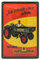 FENDT Einmannsystem, Traktor - hochwertig geprägtes Blechschild, Türschild, Wandschild, Garagenschild, Werkstatt Deko, Retro Werbeschild, 30 x 20 cm