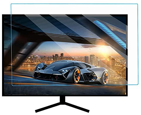 55-58 Zoll Led-TV-Anti-Glare-Film, Anti Blue Light No Bubble Anti-Kratz-Verletzung Passend für LCD, 4k OLED, QLED,HD-58inch(1269x721MM)