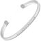 SIMPLE PLEDGE | Schwesterherz Armreif | Armband Damen mit Gravur in Silber, Gold, Roségold | Perfekt als Schmuck Geschenk | Blindgravur