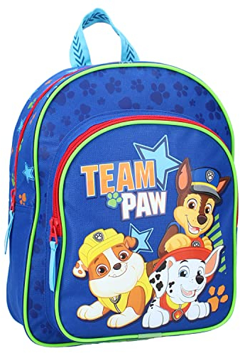 Vadobag Unisex Kinder Rescue Squad 30cm, Paw Patrol Rucksack, rot