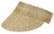 Sterntaler Baby Mädchen Hut Baby Sonnenschild Stroh - Baby Hut, Kopfbedeckung Baby Sommer, Sommerhut Baby - aus Papier - beige, 53
