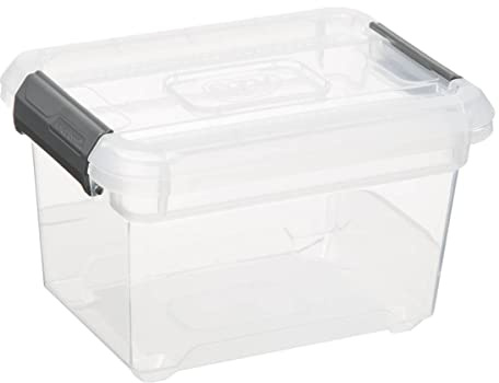 H confort xl Box mit Lösungen + 1,8 l, transparent