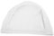 Tiuimk Gorro de natación unisex de nailon y poliéster, color liso, color blanco, elástico y cómodo
