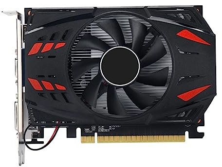 ailill Scheda Grafica GT730 4GB DDR3 128 Bit 700MHZ 40Nm PCI-E 2.0 16X DVI+VGA Scheda Video Compatibile con