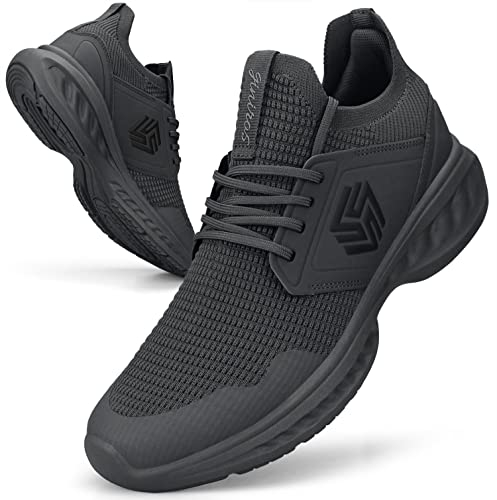 Giniros Sneaker Herren Schuhe Sportschuhe Laufschuhe Turnschuhe Running Tennis Freizeit Straßenlaufschuhe Fashion Leichtgewichts Atmungsaktiv Walkingschuhe Outdoor Fitness Gym Jogging 45EU