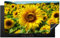 KitchenYeah© Protezione Piano Induzione 90x52 cm Cucina Copri Fornelli Proteggi di Cottura Antiscivolo Tappetino Girasole - Natura - Giallo - Fiori