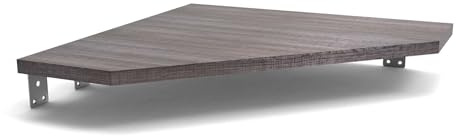 Glorious Modular Side Rack Adapter Walnut - Ecktischplatte zur nahtlosen Arbeitsflächenerweiterung für die Sound Desk und Workbench Serie
