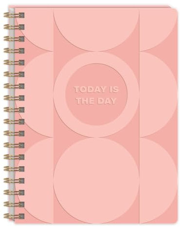 Punch Studio Molly & Rex 38235 Statement Shapes Pink undatierter Planer