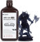 ELEGOO 405nm ABS-Like Resin 3.0, LCD UV Rapid Resin Hohe Präzision, Nicht Spröde, Verbesserte Festigkeit und Zähigkeit für LCD/DLP 3D Drucker Photopolymer Harz 2000g Rauchiges Schwarz