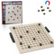 ZUNIPLEX Magnetisches Schachspiel,Schachbrett Magnetisch,Magnetspiel,Kampfschach Mit Magneteffekt,Tragbares Schachbrett für unterwegs, magnetisches Schachspiel für Kinder und Erwachsene
