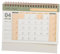 Gogogmee Tischkalender 2025 bürodekoration jahreskalender Minimalistischer Büro-Schreibtisch- Taschenkalender 2025 filigraner Tischkalender Monatskalender notieren Papier Rosa