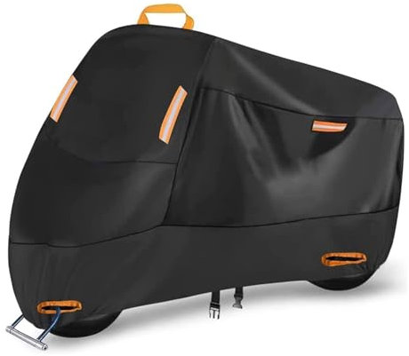 UYTKTN Motorrad Abdeckplane für Honda Ape 100 2006-2016, Staubdicht Wasserdichten Kratzer Moped Abdeckung, Motorrad Garage Oxford Stoff Reißfeste Motorrad Regenschutz